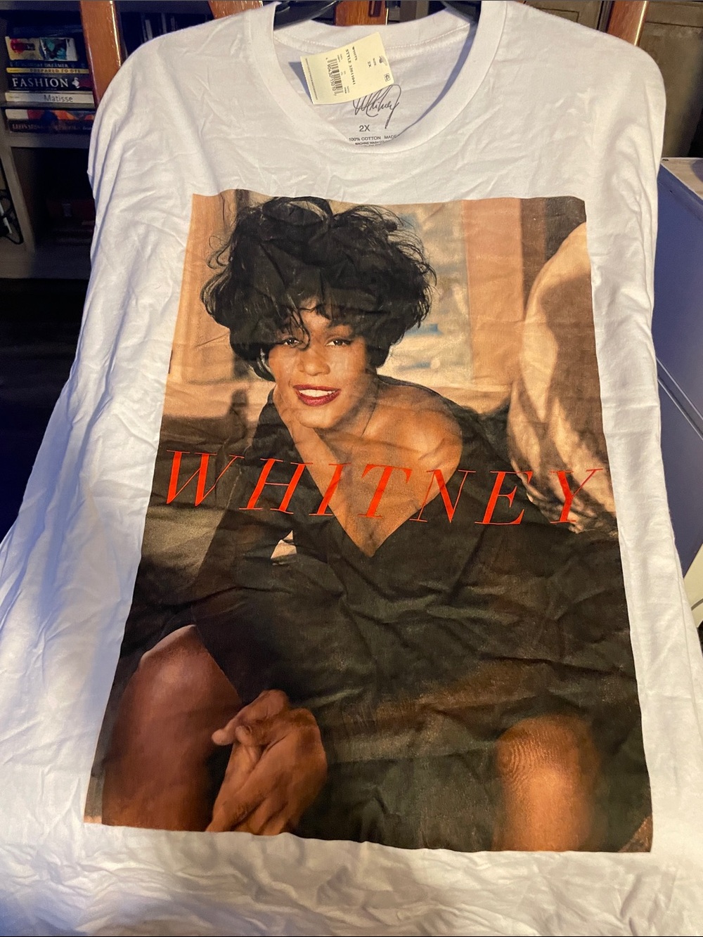 Whitney Graphic Short Sleeve Tee - White